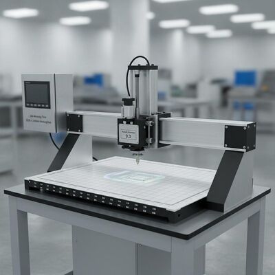 XY lijmplotter met 0,3 mm spuitstukdiameter, 24 uur werktijd en 3200x2000 mm werkgrootte voor nauwkeurige lijm