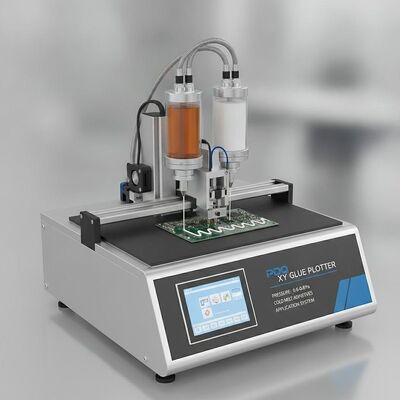 XY lijmplotter met 0,6-0,8 Pa druk, 840 mm stapelhoogte en 2-3 kg/uur lijmproductie voor precisielijm