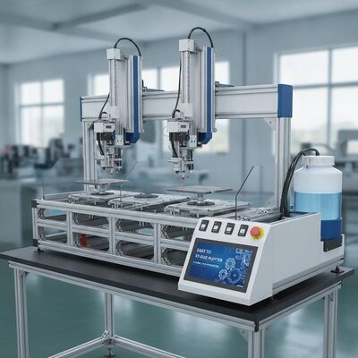 XY Glue Plotter Gluing Machine met flexibele werkstation selectie voor maximaal vier gebruikers en 24 uur werktijd